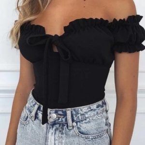 White Fox Loveless Body Suit